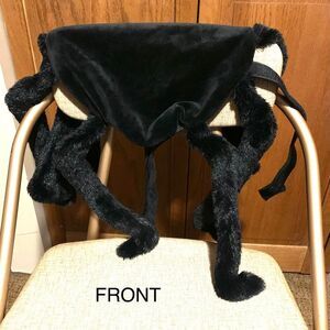 Buttons and Bones Dog Black Spider Halloween Costume Size M/L Spooky Scary